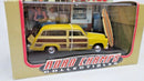 ROAD CHAMPS CLASSIC SCENES 1949 FORD WOODY WAGON W/ SURF BOARD
