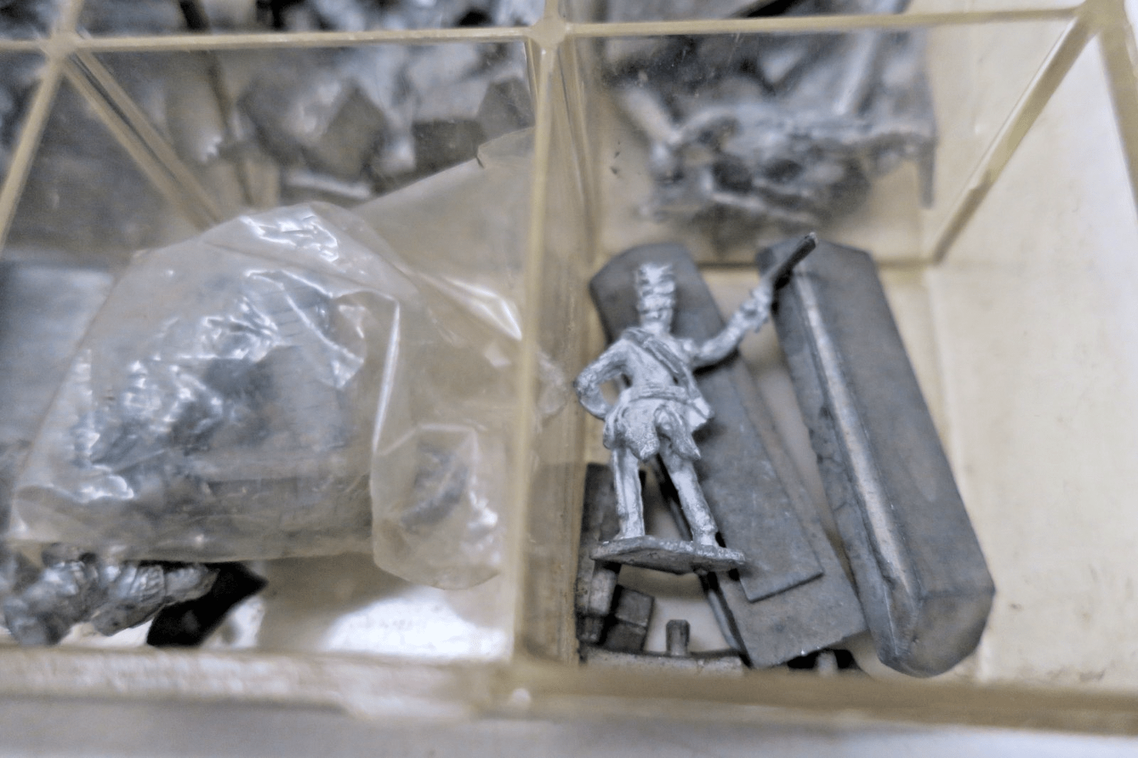 Assorted Box Of Tin Wargaming Miniatures - WISE GUYS HOBBIES LLC