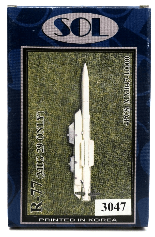 SOL 1/48 R - 77 (MiG - 29 ONLY) 4 PCS Resin Kit 3047 - WISE GUYS HOBBIES LLC