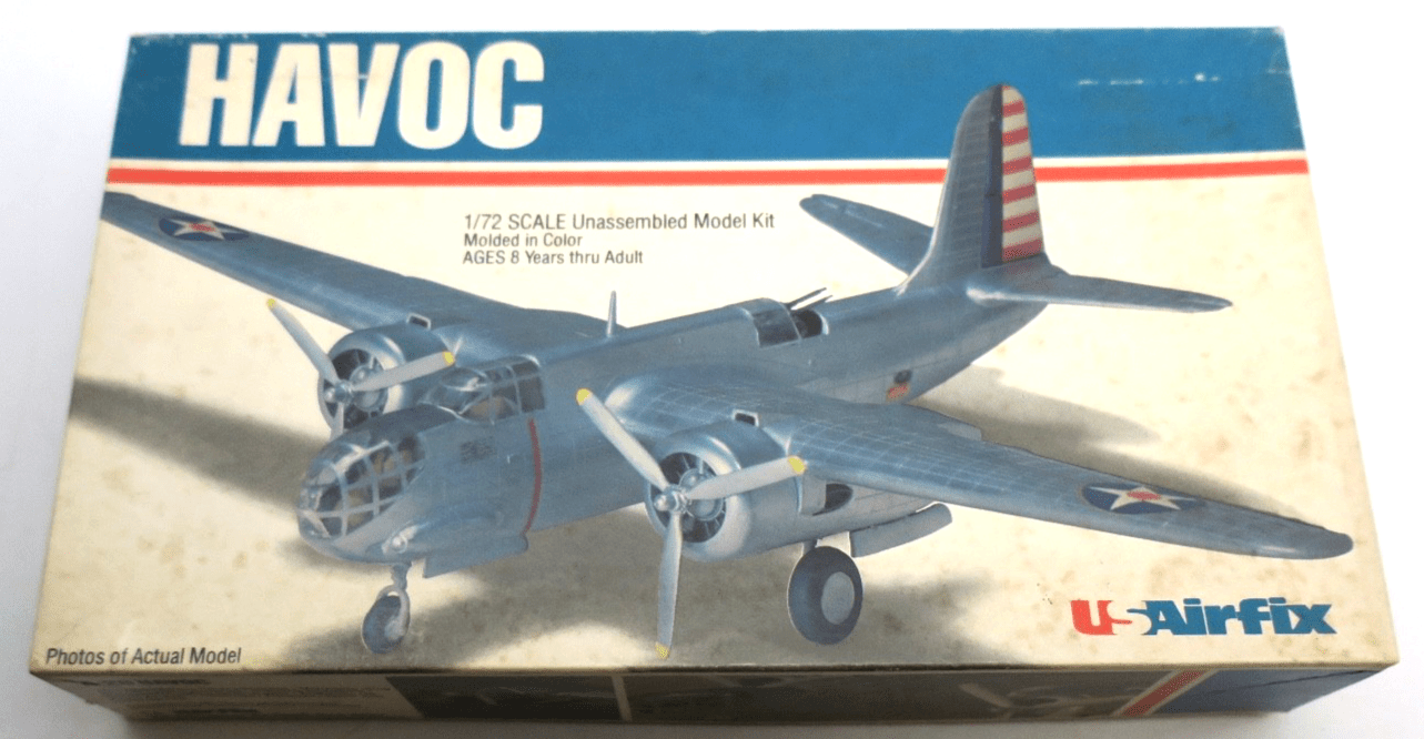 US Airfix 1/72 Havoc Model Kit - WISE GUYS HOBBIES LLC