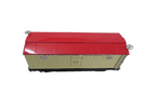 MTH Standard Gauge Reefer Tin plate Traditions 214R Ivory And Red / Nickel Trim - WISE GUYS HOBBIES LLC