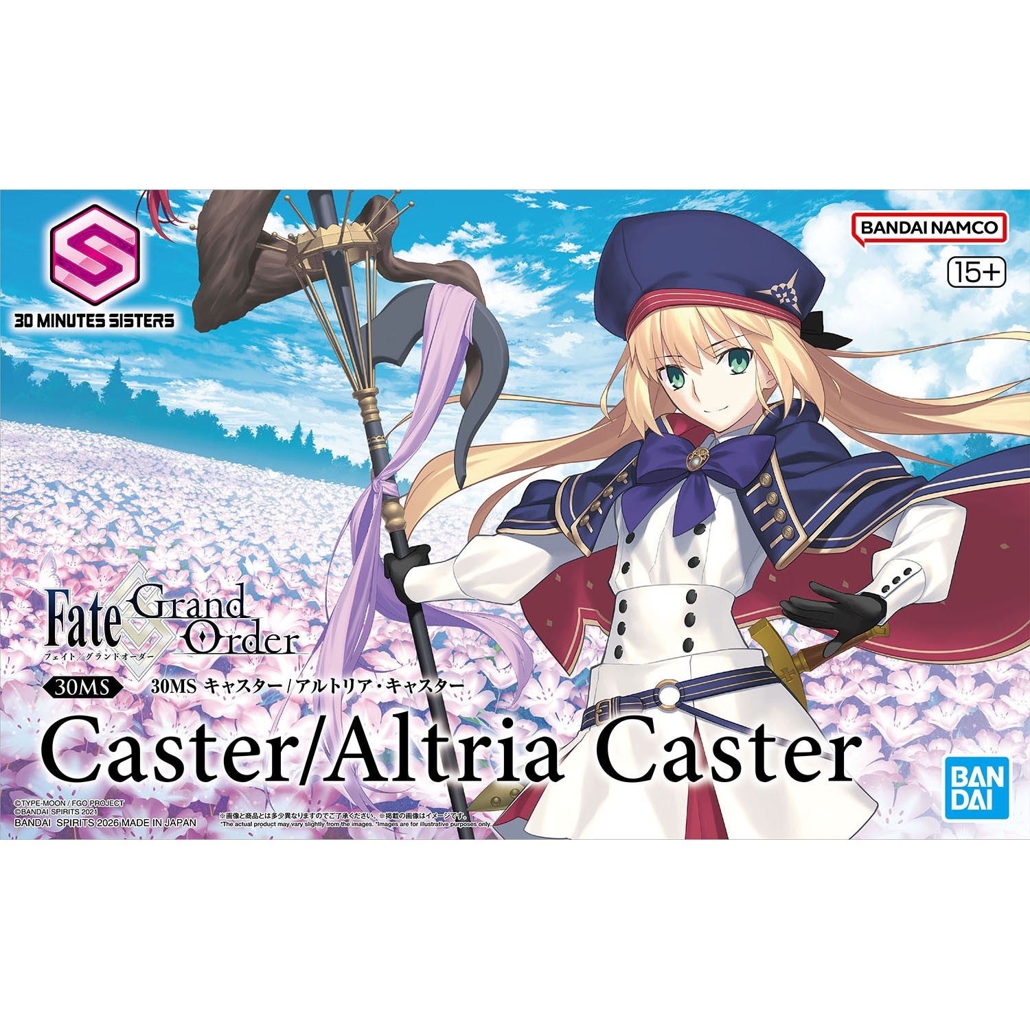 Bandai 30MS Fate Grand Order Caster/Altria Caster Model Kit - WISE GUYS HOBBIES LLC