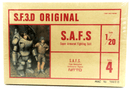 SEALED Rare Vintage Nitto SF3D Original 1/20 S.A.F.S Model Kit 4 - WISE GUYS HOBBIES LLC