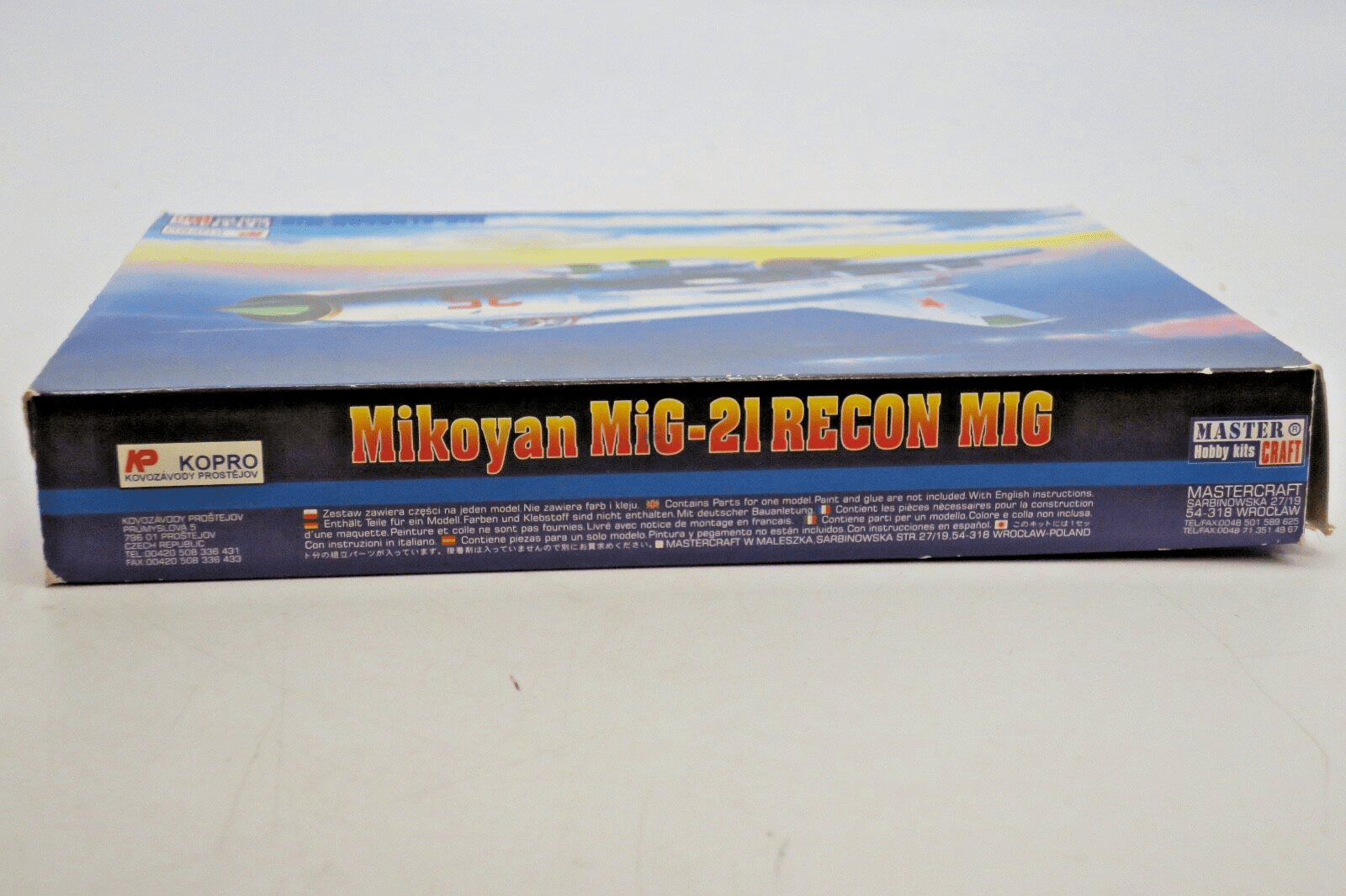 Master Craft 1/72 MiG-21 Recon MiG Model Kit - WISE GUYS HOBBIES LLC