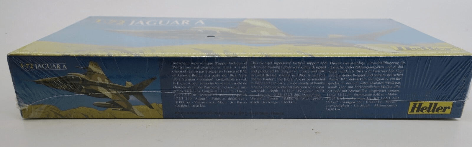 HELLER MODEL AIRPLANE KIT- JAGUAR A 1:72 ,80237 NEW - WISE GUYS HOBBIES LLC