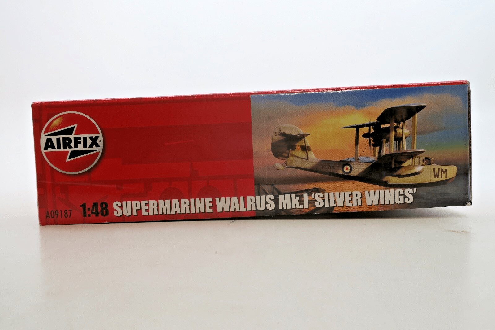 Airfix 1/48 Supermarine Walrus Mk. I Silver Wings Model Kit - WISE GUYS HOBBIES LLC