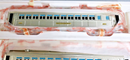 Lionel Zinc Chromate Std. Gauge Tinplate 3-Car Std. Gauge Show Room Set 11-40019