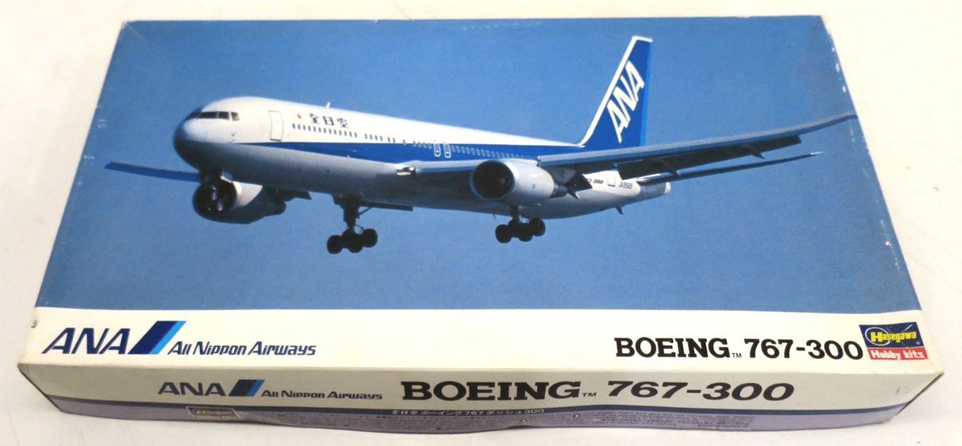 Hasegawa 1/200 ANA Boeing 767 - 300 Model Kit 10107 - WISE GUYS HOBBIES LLC