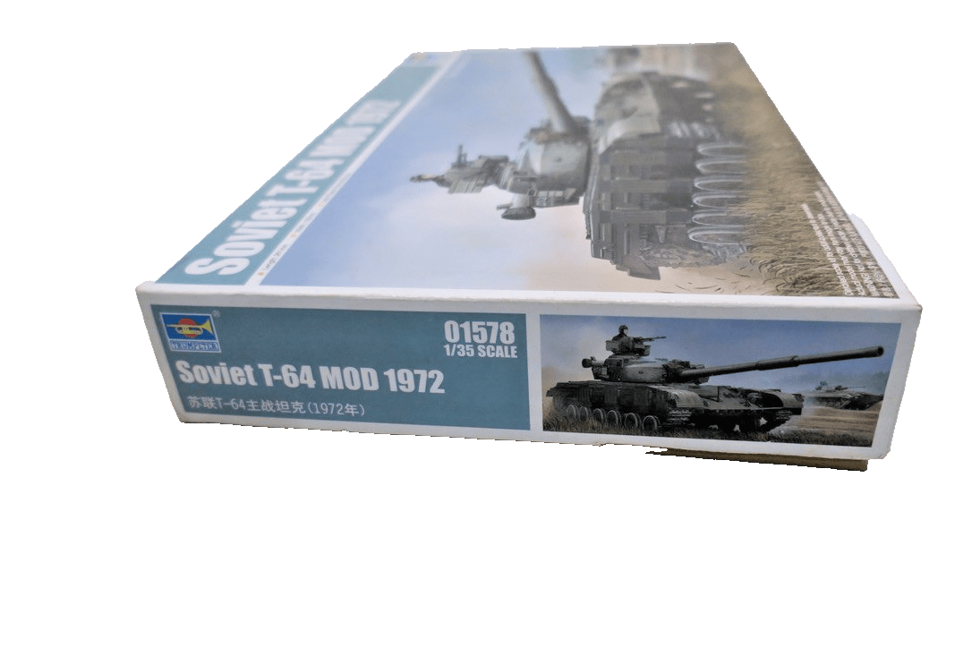 Trumpeter Soviet T64 Mod 1972 Main Battle Tank (1/35 Scale) T - 64 Main Tank Mod.1 - WISE GUYS HOBBIES LLC