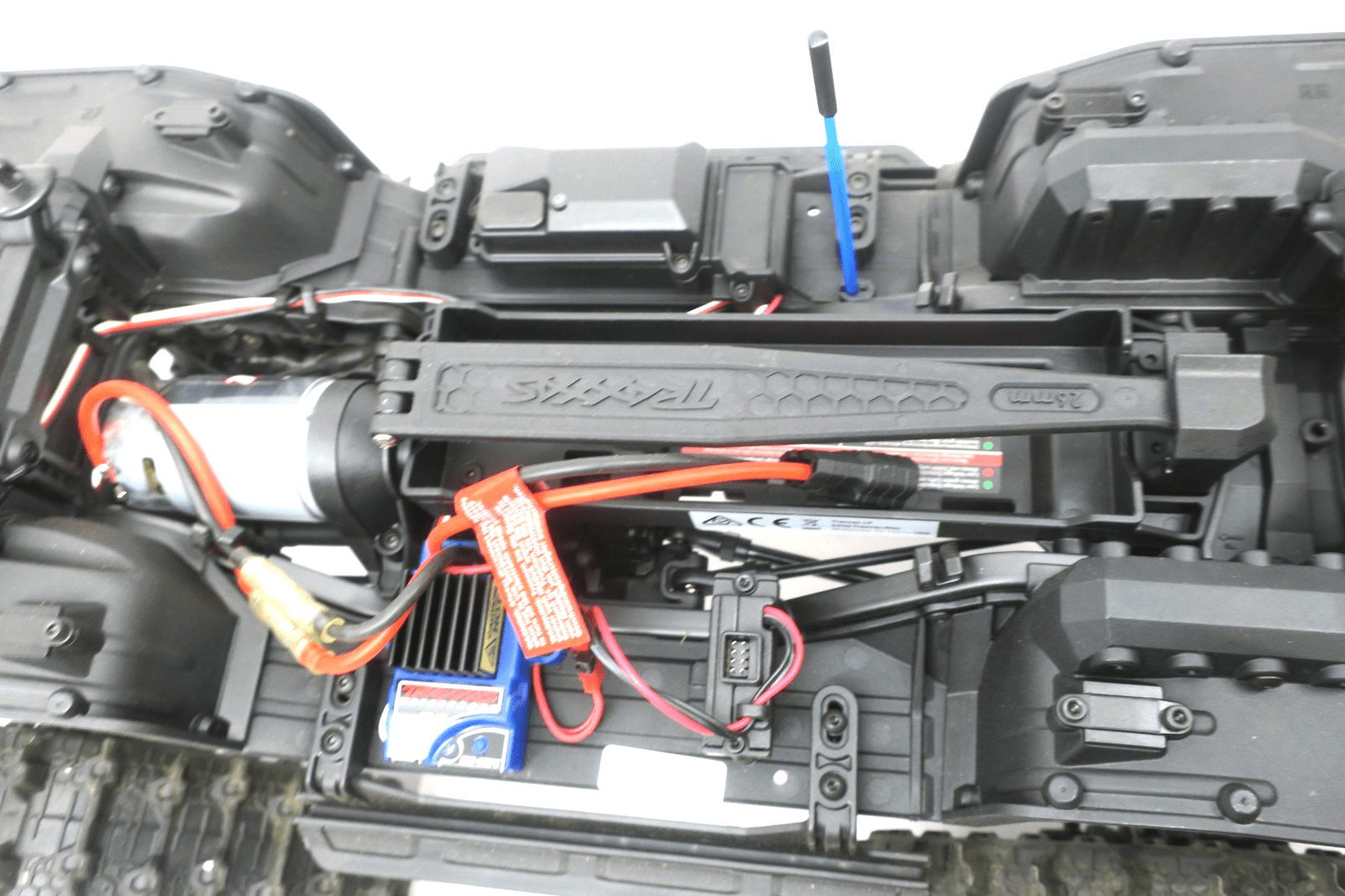 Traxxas TRX-4 All Terrain Equipped blue Clipless Body W/ Tracks - WISE GUYS HOBBIES LLC