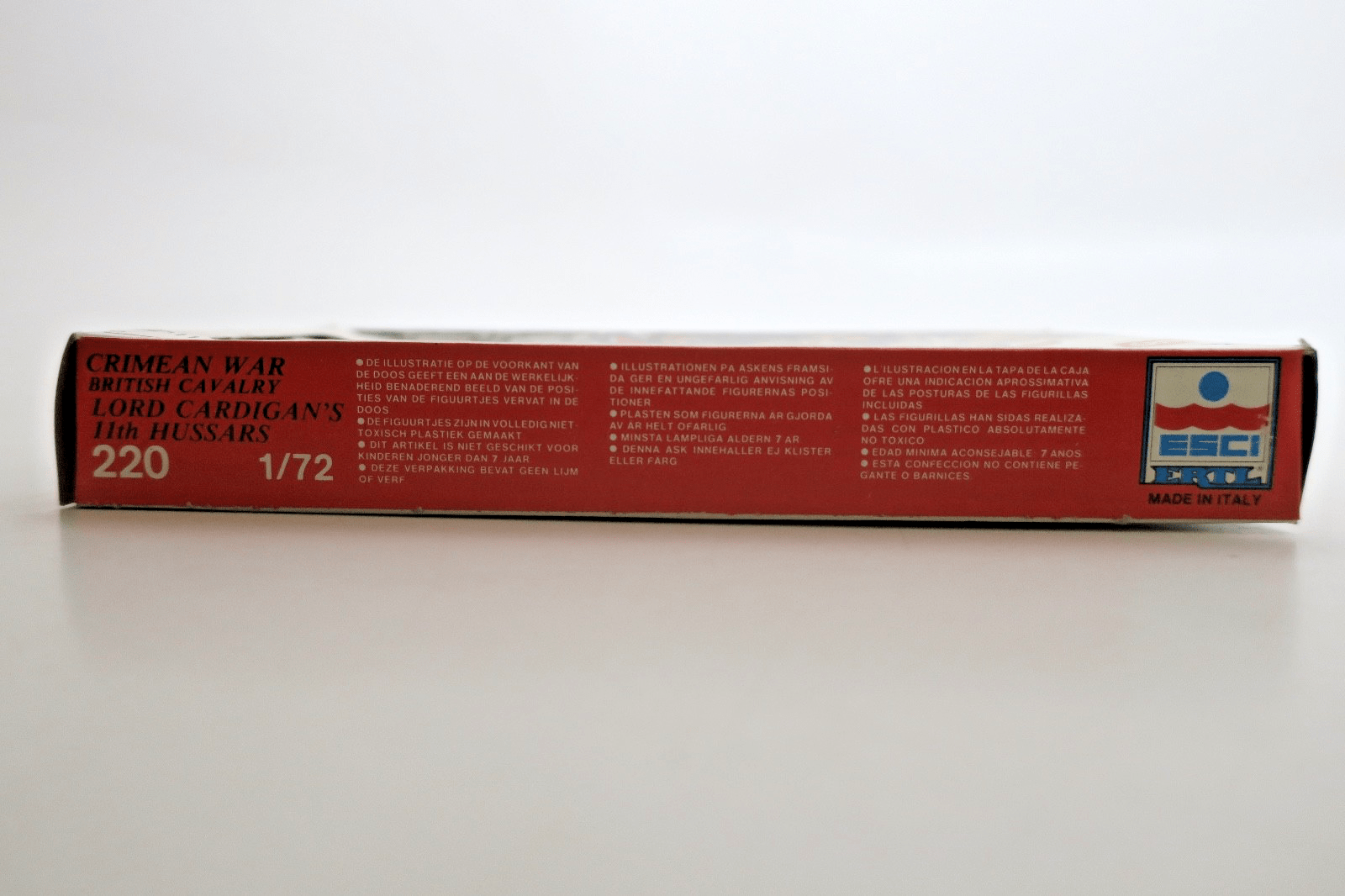 ESCI 1/72 Lord Cardigan's 11th Hussars Model Kit 220 - WISE GUYS HOBBIES LLC