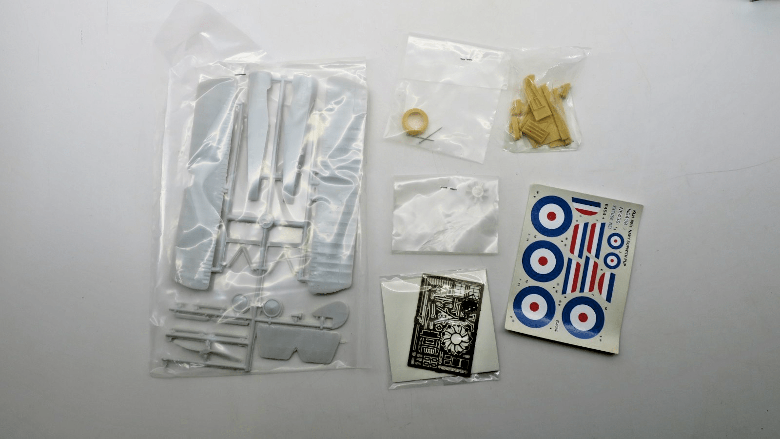 Flashback 1/48 Sopwith 'NAVY' Pup Limited Edition 999 Model Kit KLH8911 - WISE GUYS HOBBIES LLC