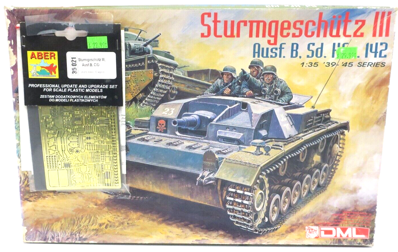 Dragon 1/35 Sturmgeschutz II Ausf. B. Sd. Kfz. 142 Model Kit - WISE GUYS HOBBIES LLC