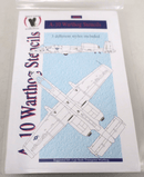 Eagle Strike Productions A - 10 Warthog Stencils Decals 32029 - WISE GUYS HOBBIES LLC