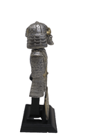 Franklin Mint Japanese Samurai Armor Through The Ages 24k Gold Pewter Warrior 8" - WISE GUYS HOBBIES LLC