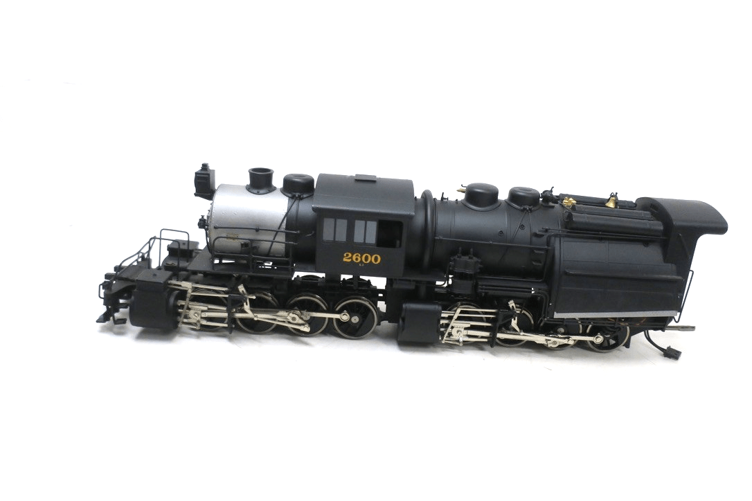 Sunset Models 3rd Rail Brass 0 - 8 - 8 - 0 Erie Camelback 2600 2 Rail Locomotive - WISE GUYS HOBBIES LLC