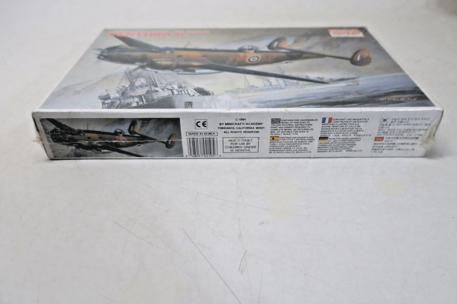 Academy 1/72 Lockheed Royal Air Force Ventura II Model Kit 2105 SEALED - WISE GUYS HOBBIES LLC