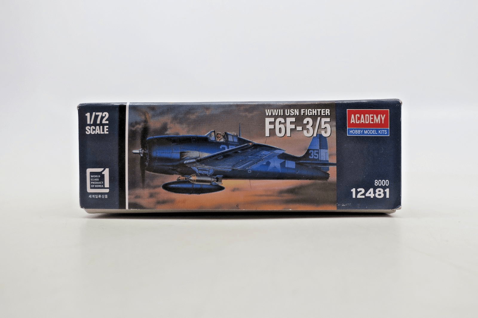 Academy 1/72 F6F - 3/5 Model Kit 12481 - WISE GUYS HOBBIES LLC