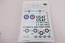 Cutting Edge Limited Edition F - 104 Starfighter 5 Decals CED48141 - WISE GUYS HOBBIES LLC