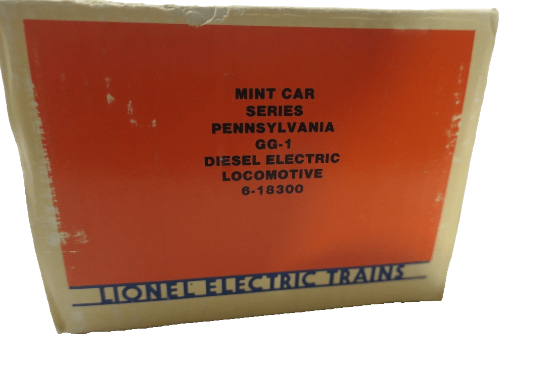 LIONEL O GAUGE 1987 Pennsylvania Mint Car Series GG - 1 Locomotive 6 - 18300 - WISE GUYS HOBBIES LLC