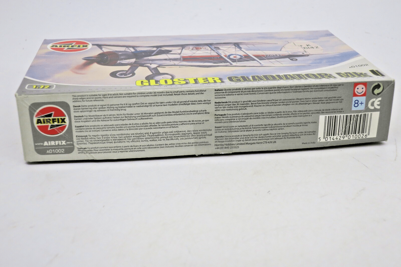 Airfix 1/72 Gloster Gladiator Model Kit A01002 - WISE GUYS HOBBIES LLC