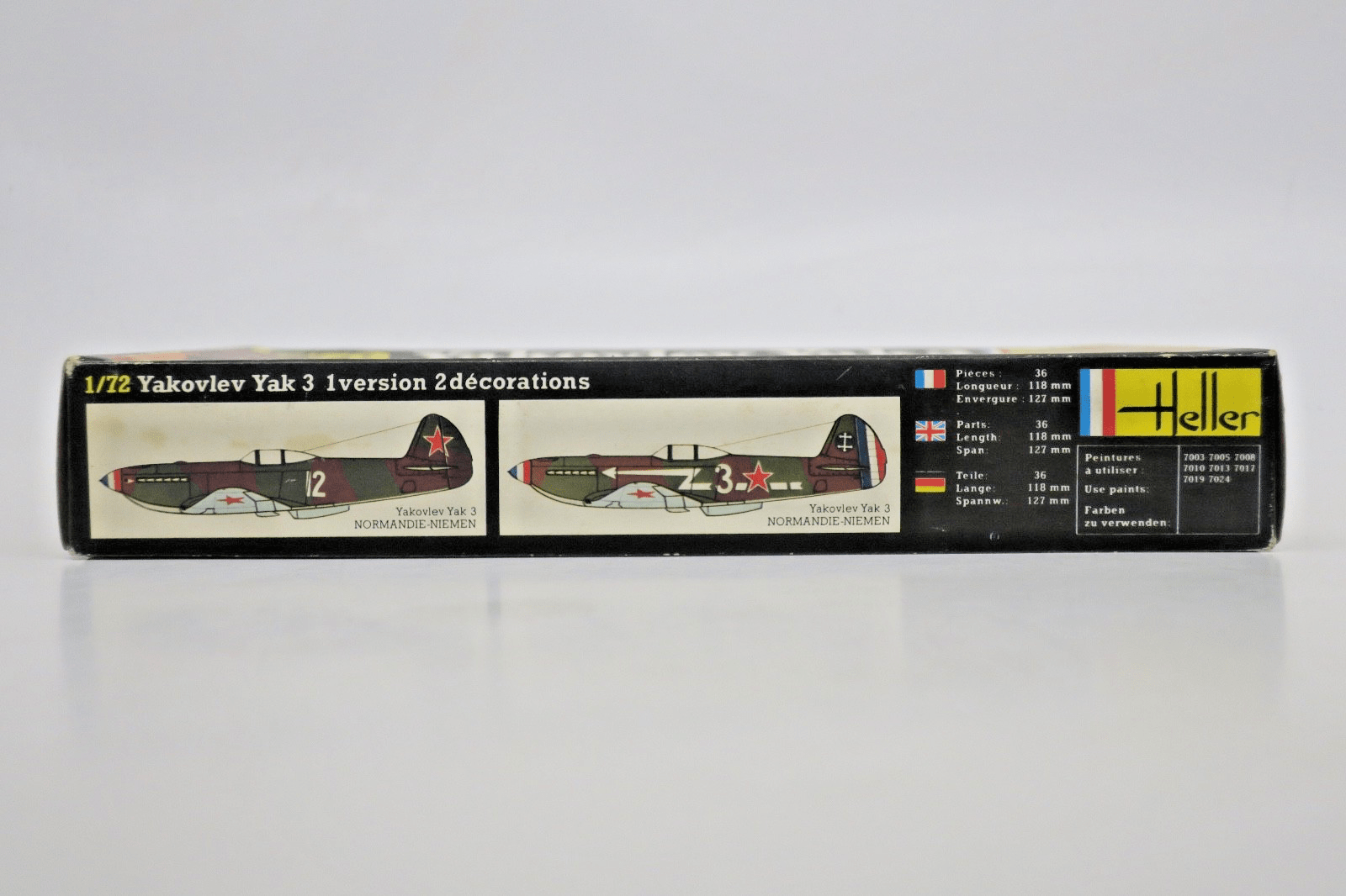 Heller 1/72 Yakovlev Yak3 Model Kit 250 - WISE GUYS HOBBIES LLC