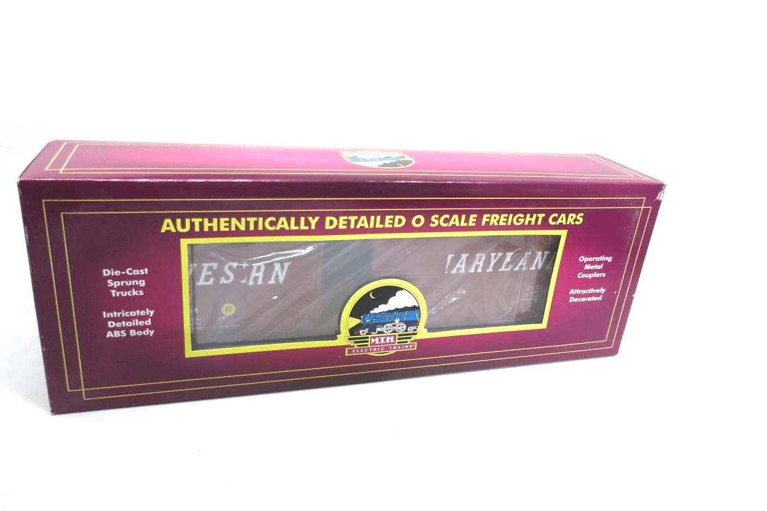 MTH 20 - 90757G WESTERN MARYLAND PS - 1 DOUBLE DOOR BOX CAR 31064 - WISE GUYS HOBBIES LLC