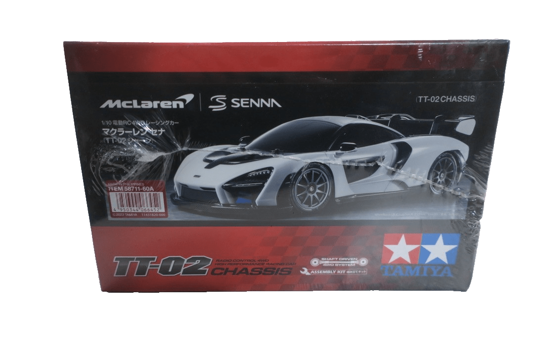 Tamiya TT - 02 McLaren Senna 1/10 4WD Electric Touring Car Kit [TAM58711 - 60A] - WISE GUYS HOBBIES LLC
