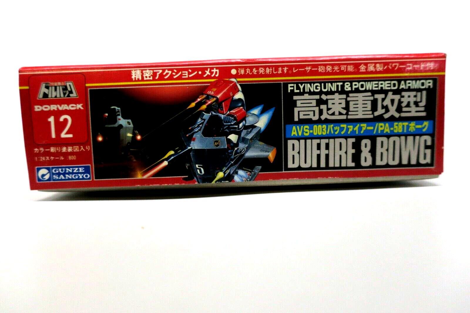 AVS-003 BUFFIRE & PA-58T BOWG Dorvack 12 Gunze Sangyo 1:24 Model Kit V1 G2 - WISE GUYS HOBBIES LLC