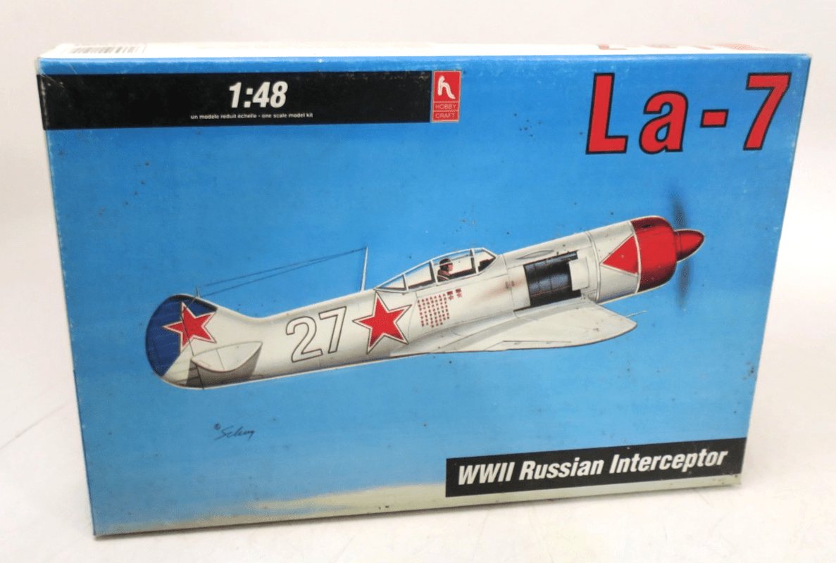 Hobby Craft 1/48 La - 7 Model Kit HC1590 - WISE GUYS HOBBIES LLC