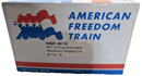 K - Line k4601 - 30110 O American Freedom Train 18" Aluminum Display Car 110 - NIB - WISE GUYS HOBBIES LLC