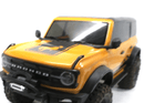 Traxxas TRX - 4 1/10 Ford Bronco 2021 Yellow Body Mounts Latch Spare Tire LIGHTS - WISE GUYS HOBBIES LLC