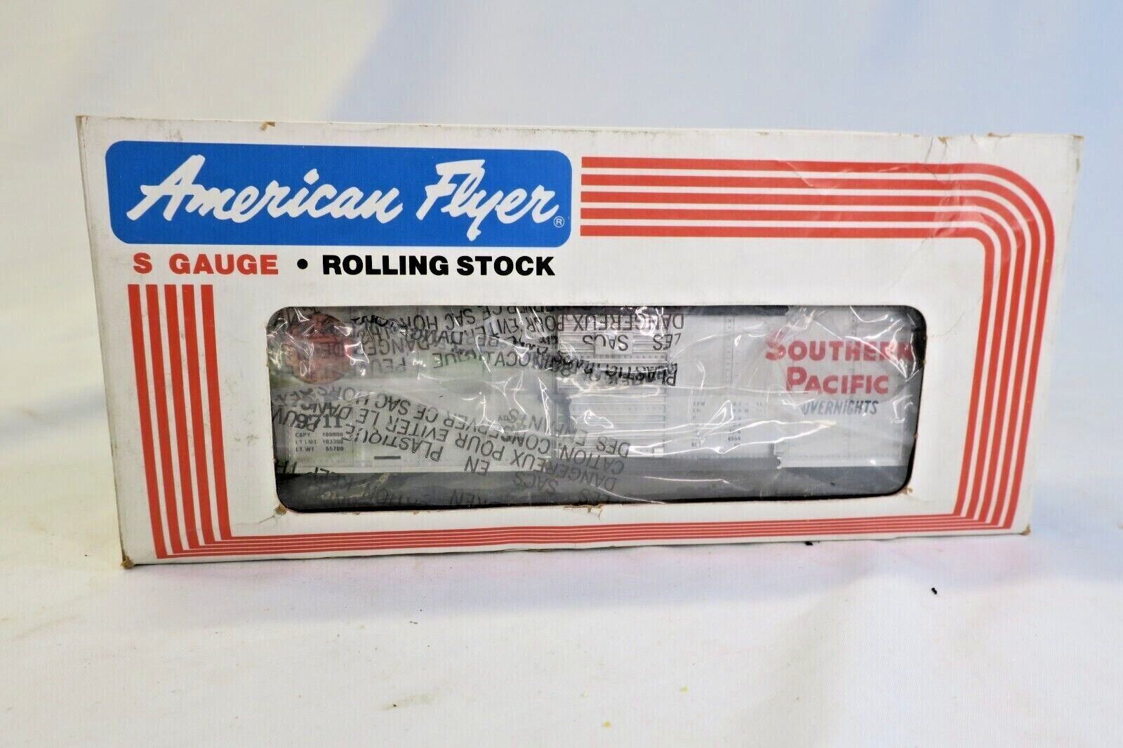 AMERICAN FLYER S GAUGE SOUTHERN PACIFIC BOX CAR 4-9711 ITEM CCS6 - WISE GUYS HOBBIES LLC