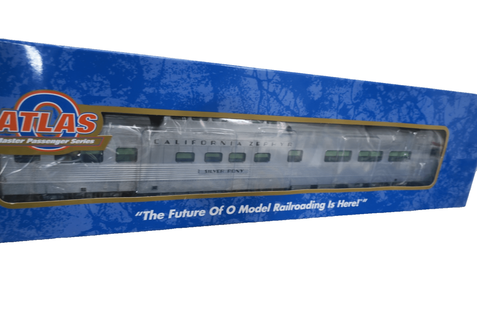 Atlas 3001152 - 2 O D&RGW California Zephyr Streamlined Dome Chair Car 1108 - 3Rail - WISE GUYS HOBBIES LLC