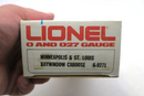 Lionel 6-9271 Minneapolis St Louis O Gauge Bay Window Caboose