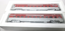 MTH 20-6612 Rock Island 70’ streamlined ribbed sleeper & diner 2-car set NIB