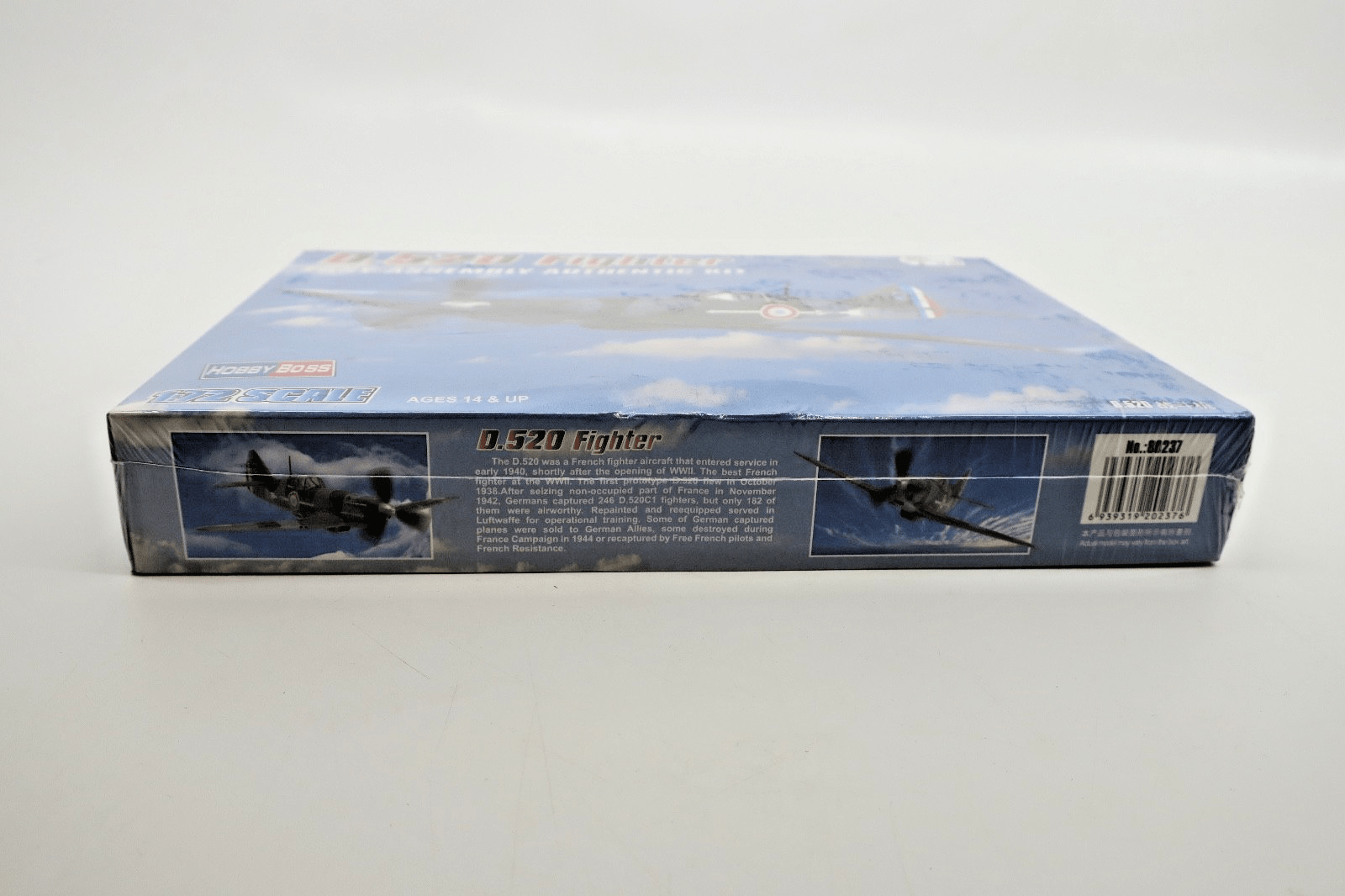 Hobby Boss 1/72 D.520 Fighter Model Kit 80237 - WISE GUYS HOBBIES LLC