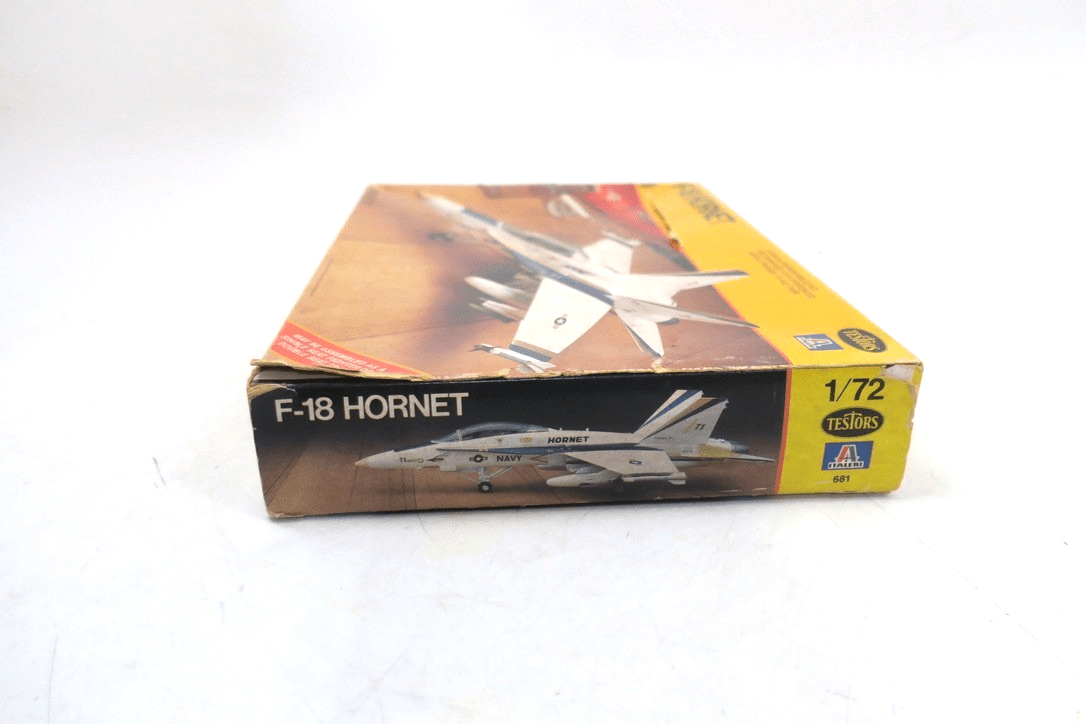 Testors Italeri F - 18 Hornet 1/72 Scale Airplane Plastic Model Kit - WISE GUYS HOBBIES LLC