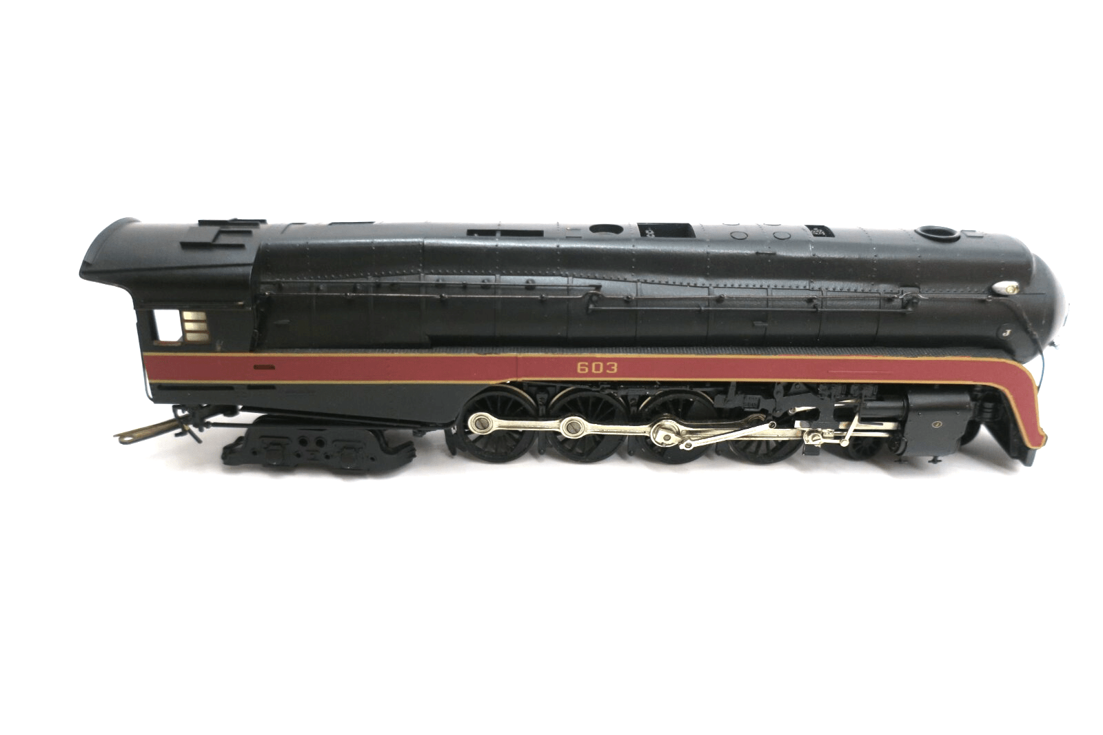 HO Brass Model - CROWN - United N&W Norfolk & Western Streamlined J 4-8-4  603 - WISE GUYS HOBBIES LLC