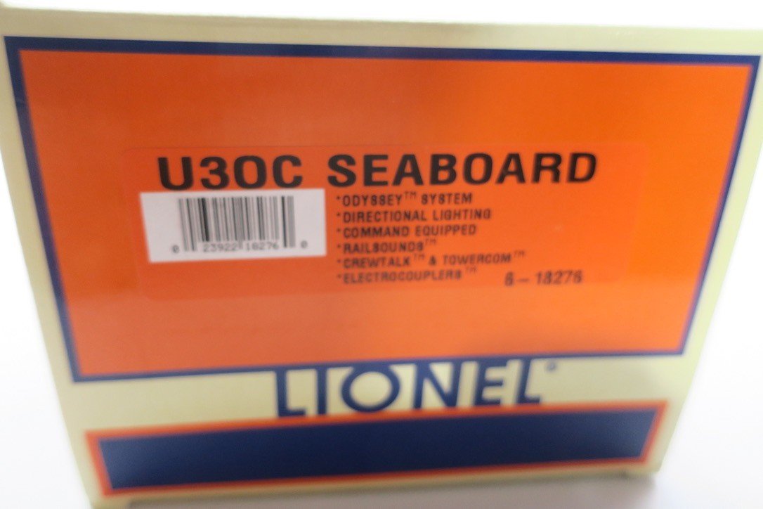 Lionel 6-18276 SEABOARD System U30C Diesel Locomotive 7274 O-Scale TMCC MTH - WISE GUYS HOBBIES LLC