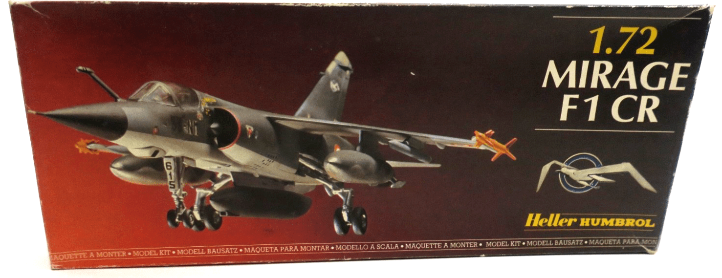 Heller 1/72 Mirage F1 CR Model Kit - WISE GUYS HOBBIES LLC