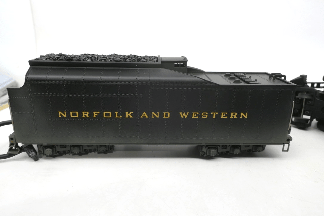 MTH Premier 20-3036-1 Norfolk & Western N&W Steam Engine 1218 PS2 O WEATHERED - WISE GUYS HOBBIES LLC