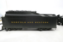 MTH Premier 20-3036-1 Norfolk & Western N&W Steam Engine 1218 PS2 O WEATHERED