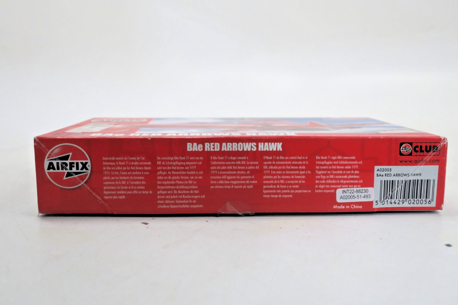 Airfix 1/72 BAe Red Arrows Hawk Model Kit A02005 - WISE GUYS HOBBIES LLC