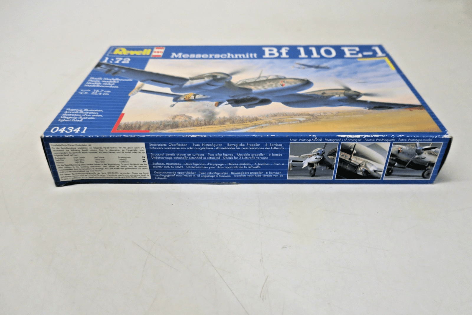Revell 1/72 Messerschmitt BF - 110 E - 1 Model Kit 04341 UNOPENED - WISE GUYS HOBBIES LLC