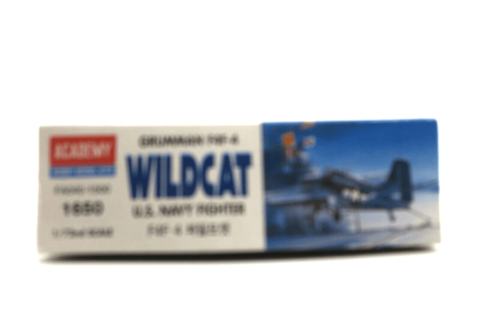 1/72 F4F4 Wildcat USN Fighter Airplane Plastic Scale Academy Model Kit 12451 - WISE GUYS HOBBIES LLC
