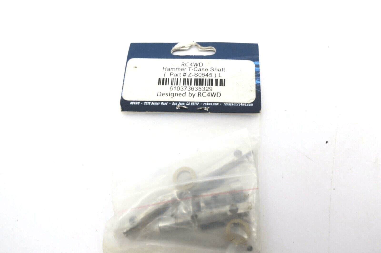 RC4WD Hammer T Case Shaft Z-S0545 - WISE GUYS HOBBIES LLC