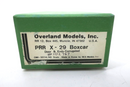 HO Brass Model - OMI 3014 PRR Pennsylvania X-29 Boxcar Corrugated Ends & Doors
