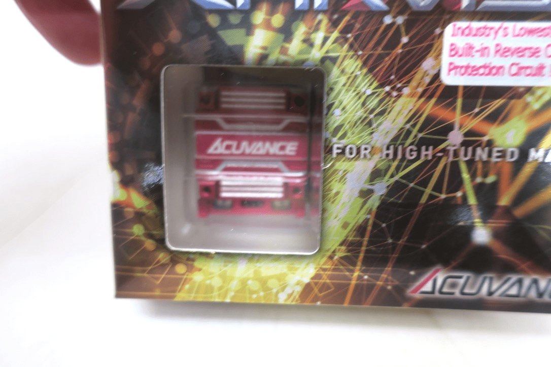 Acuvance Xarvis XX Performance Sensored Brushless 1/10 Drift ESC (Red) - WISE GUYS HOBBIES LLC