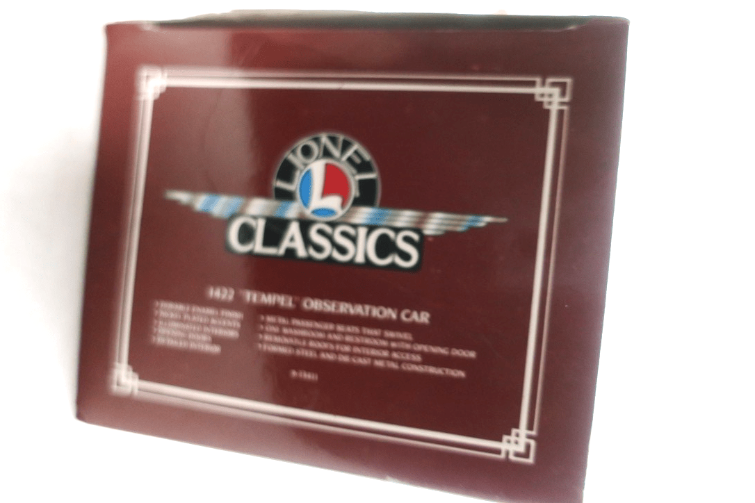 Lionel Classics Standard Gauge Blue Comet 3-Car Passenger Set 6-13408 (9,10,11) - WISE GUYS HOBBIES LLC